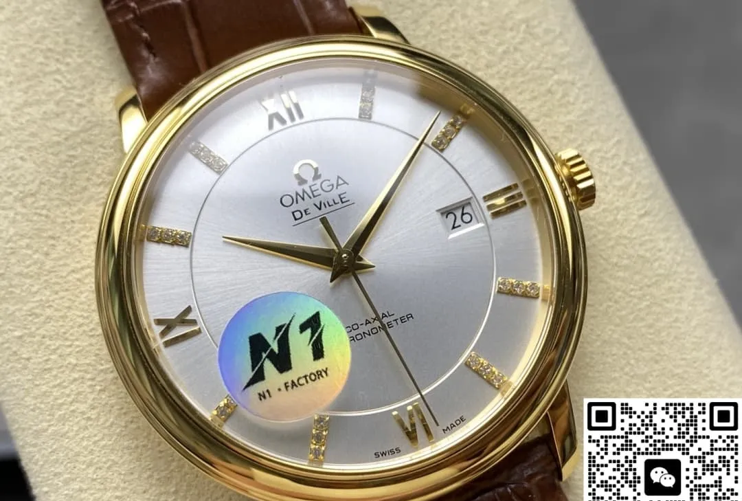 N1 Factory Omega De Ville 424.53.40.20.52.001 1:1 Best Edition Replica Watch